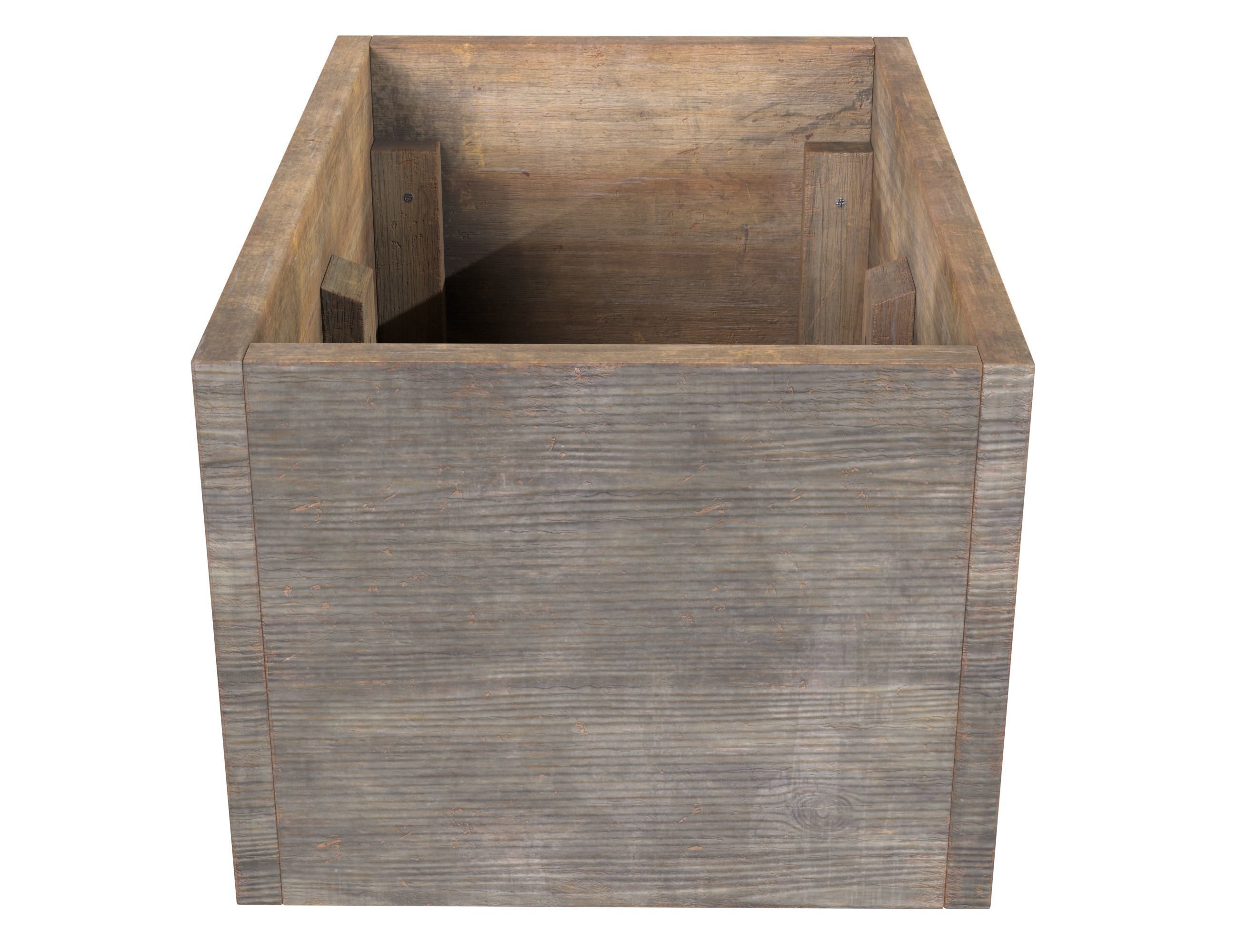 Old wooden boxes 3D Model Collection_21