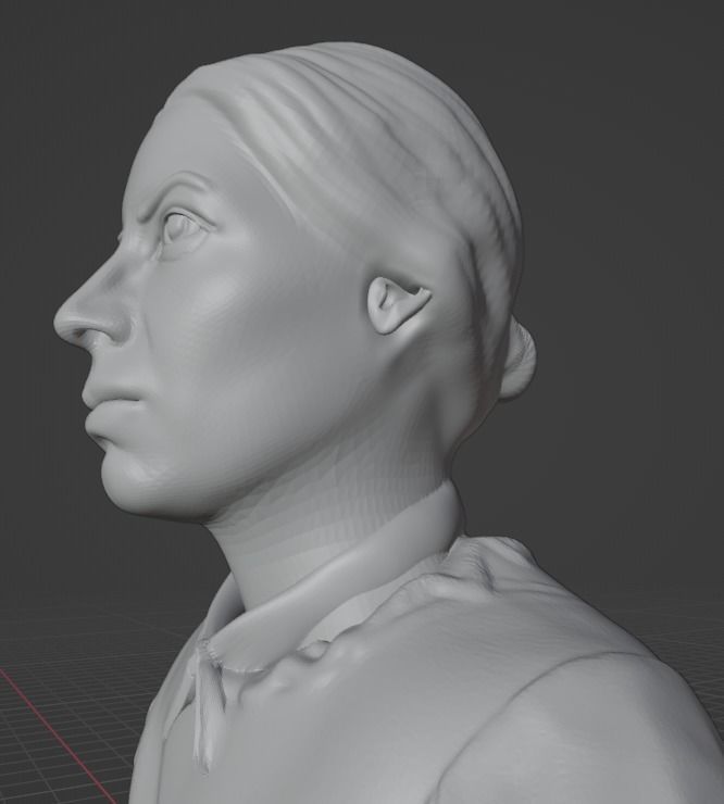 Emily Dickinson 3D print model_5