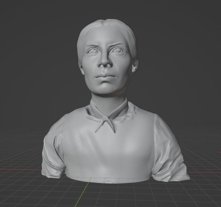 Emily Dickinson 3D print model_2