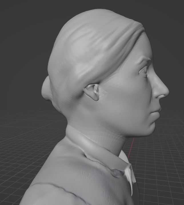 Emily Dickinson 3D print model_7