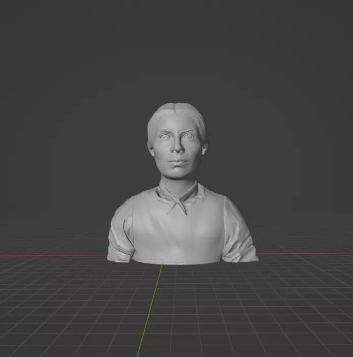 Emily Dickinson 3D print model_0