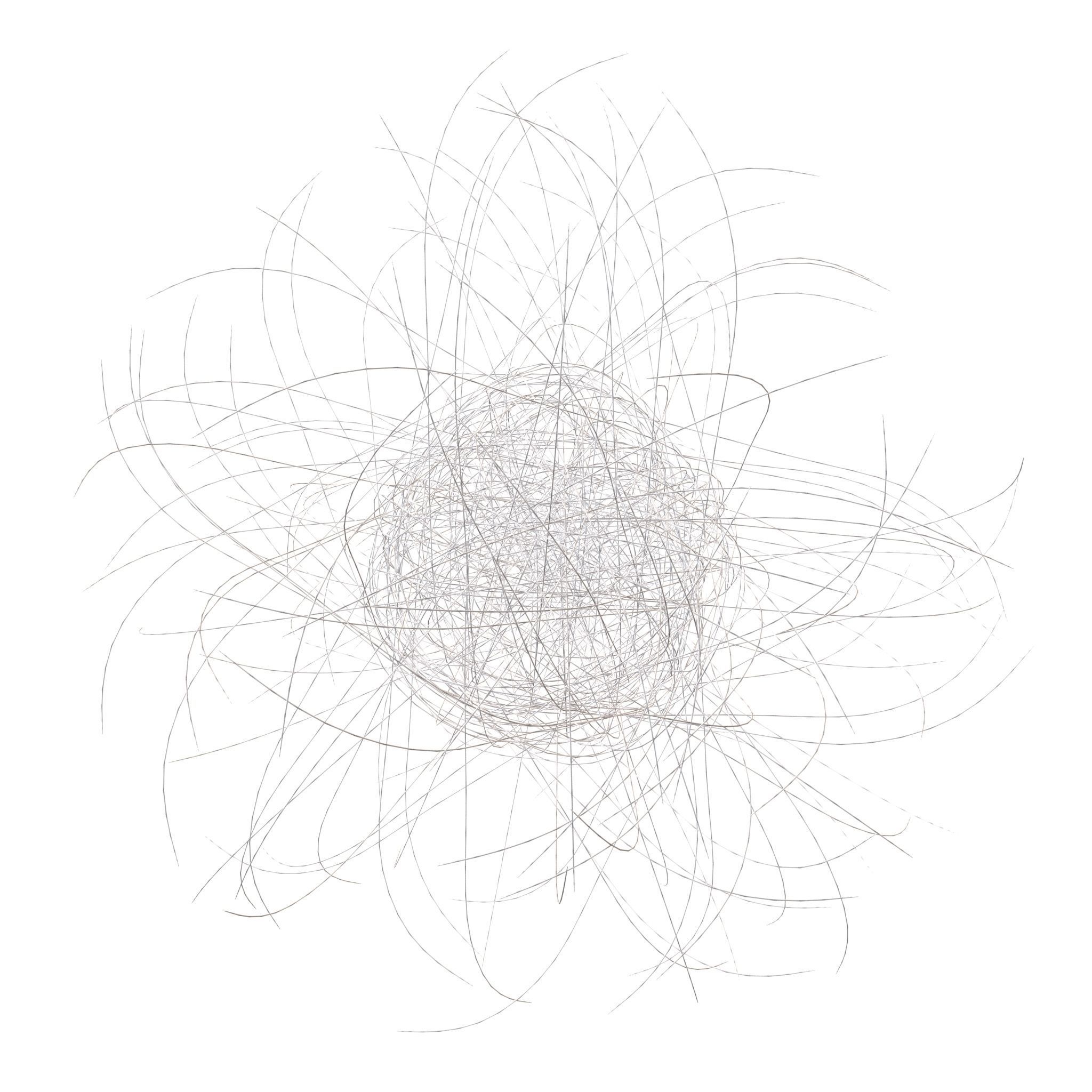 Abstract Sphere Line v1 004 3D model_4