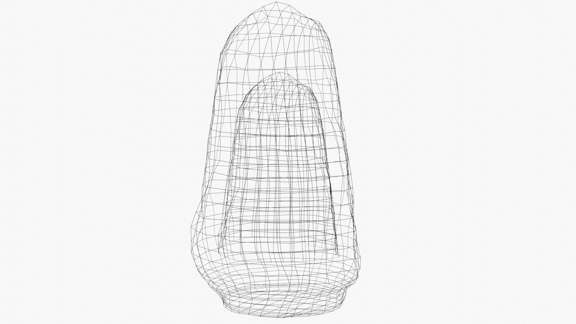 Salt Lamp  Low-poly 3D model_12