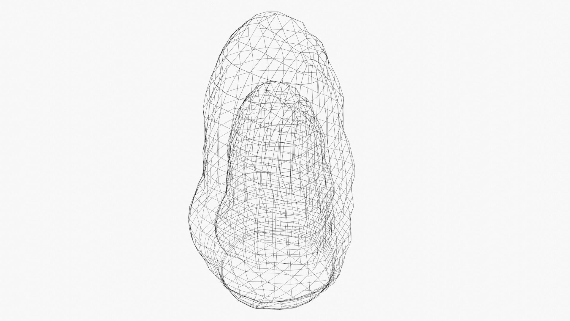 Salt Lamp  Low-poly 3D model_11