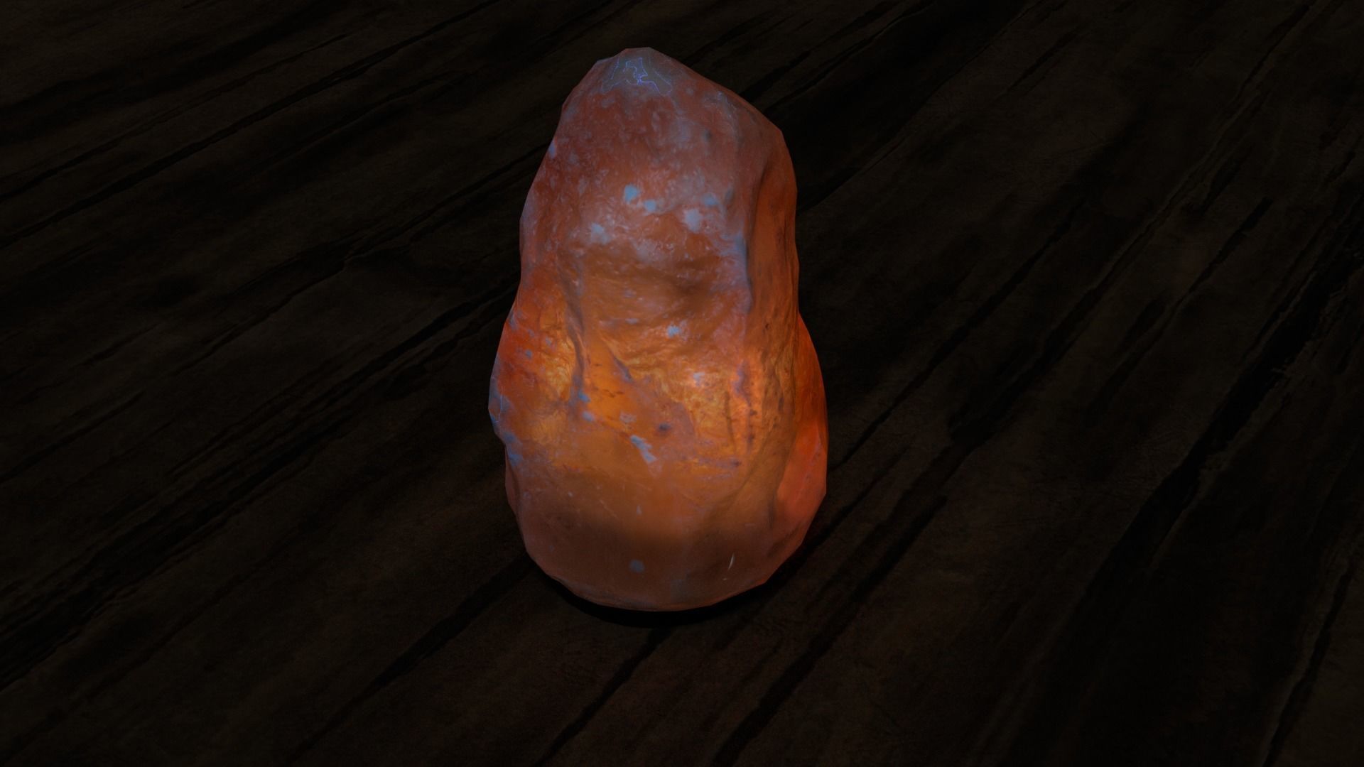 Salt Lamp  Low-poly 3D model_14