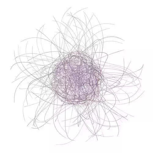 Abstract Sphere Line v1 005 3D model