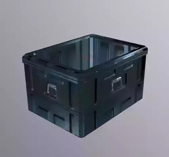Crate Low-poly 3D model