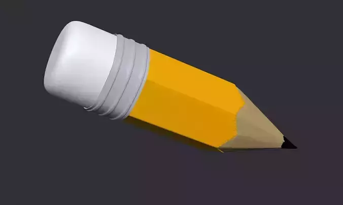Pencil 3D print model
