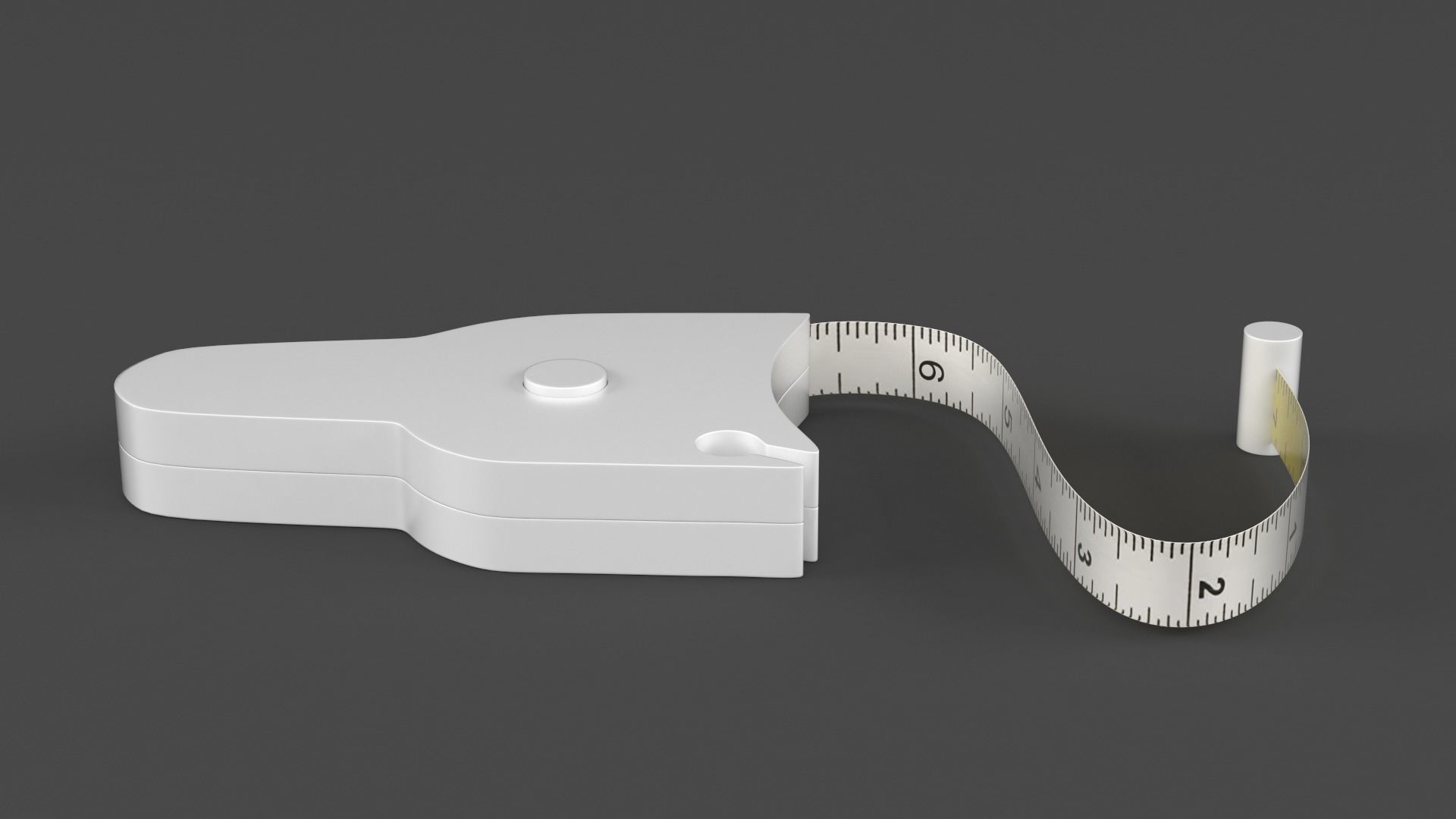 Body Tape Measure 3D model_1