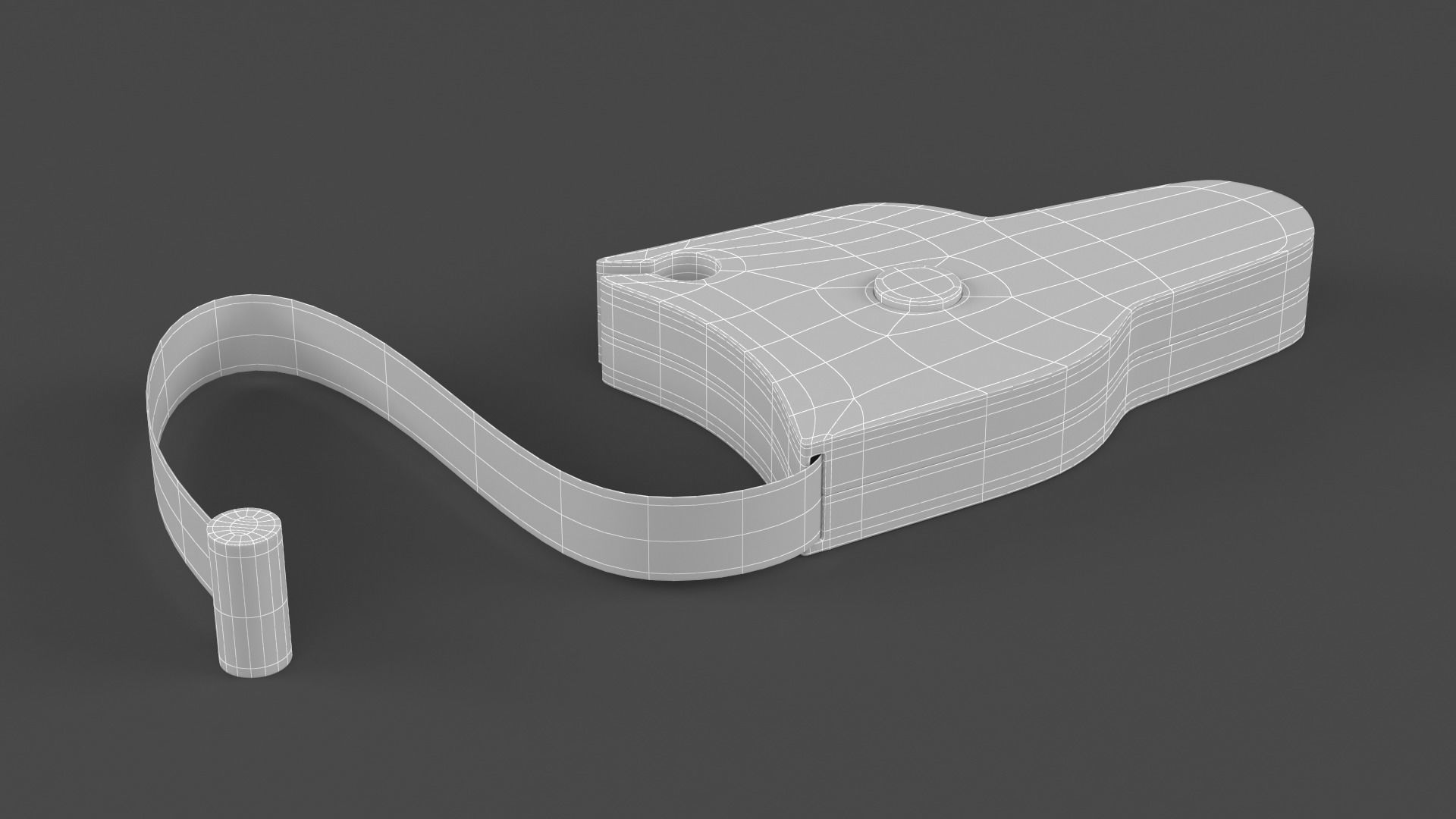 Body Tape Measure 3D model_9