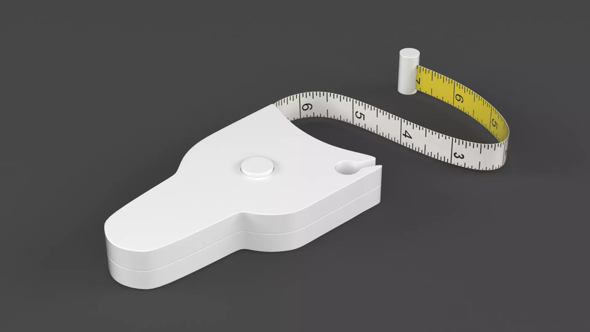 Body Tape Measure 3D model_0