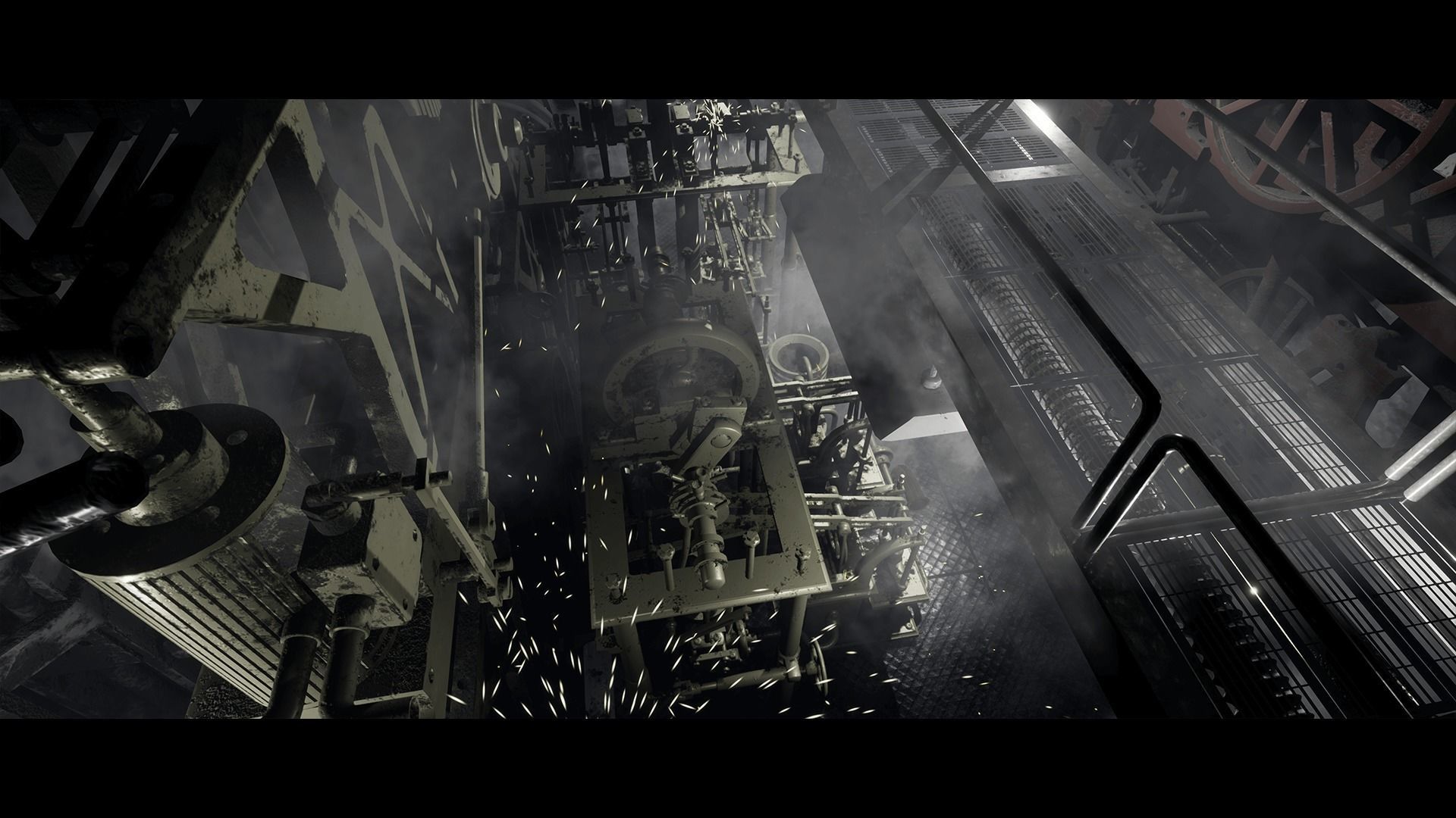 EngineHall Low-poly 3D model_10