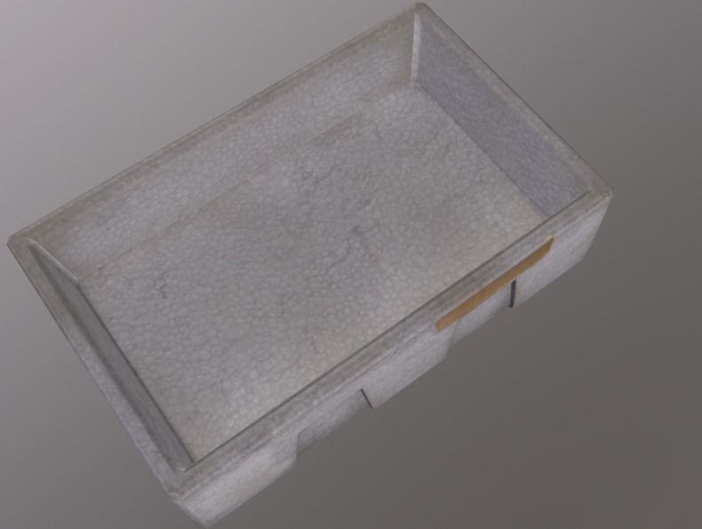 PolystyreneBox Low-poly 3D model_2