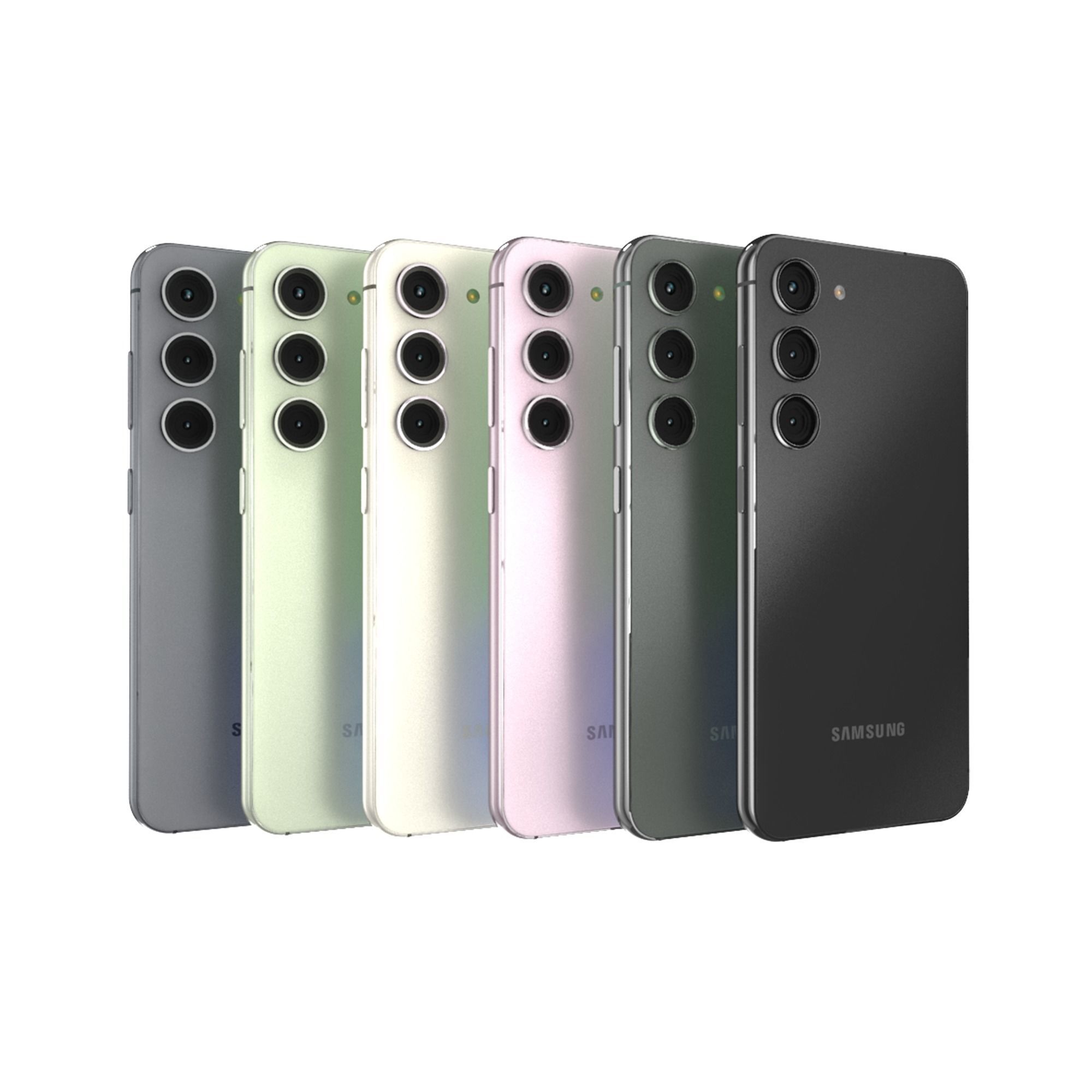 Samsung Galaxy S23 Full Colors 3D model_1