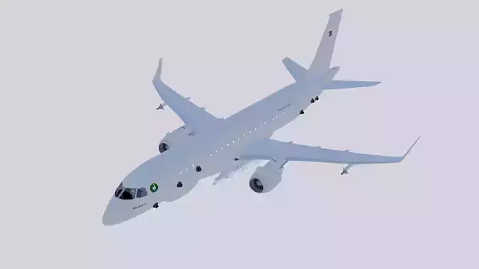 Embraer Sea Sultan 1000 Low-poly 3D model