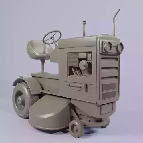 E1139 Tractor -Low-poly 3D models