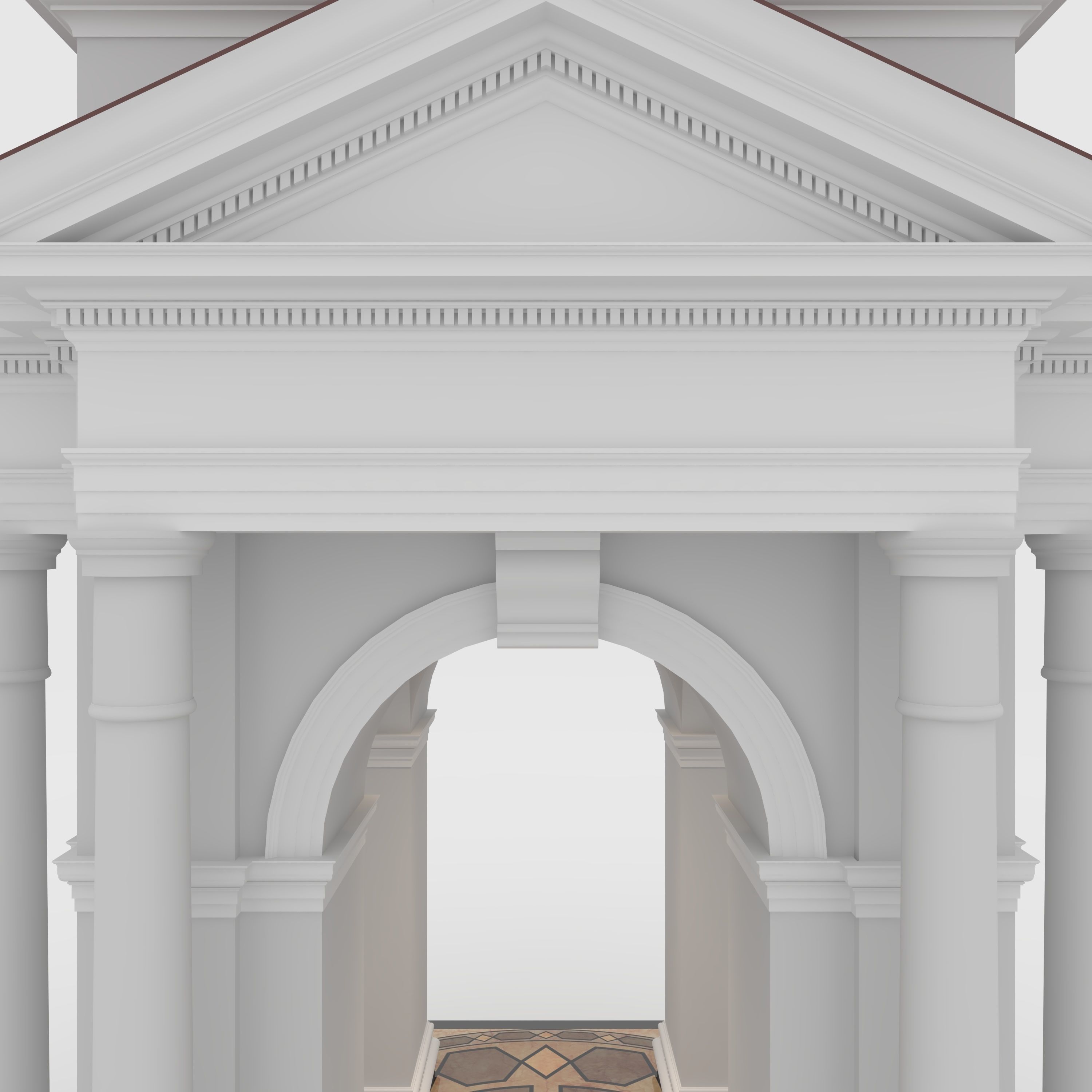 Portico 1 3D model_14