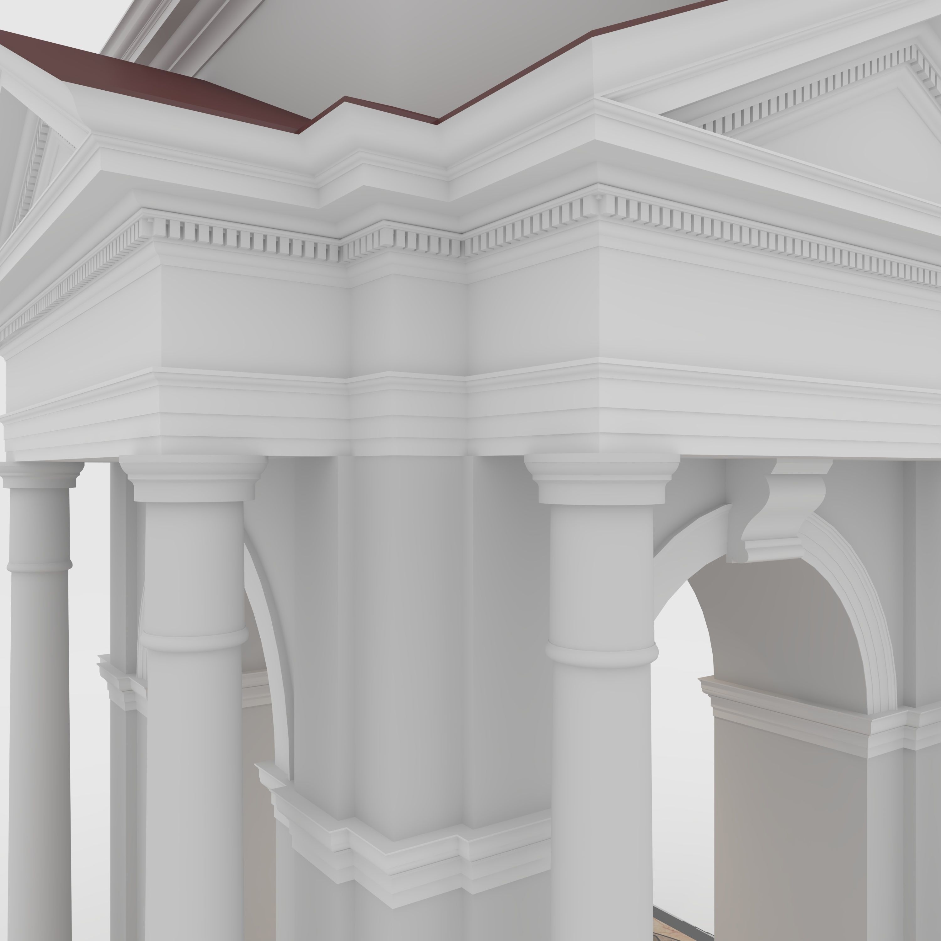 Portico 1 3D model_12