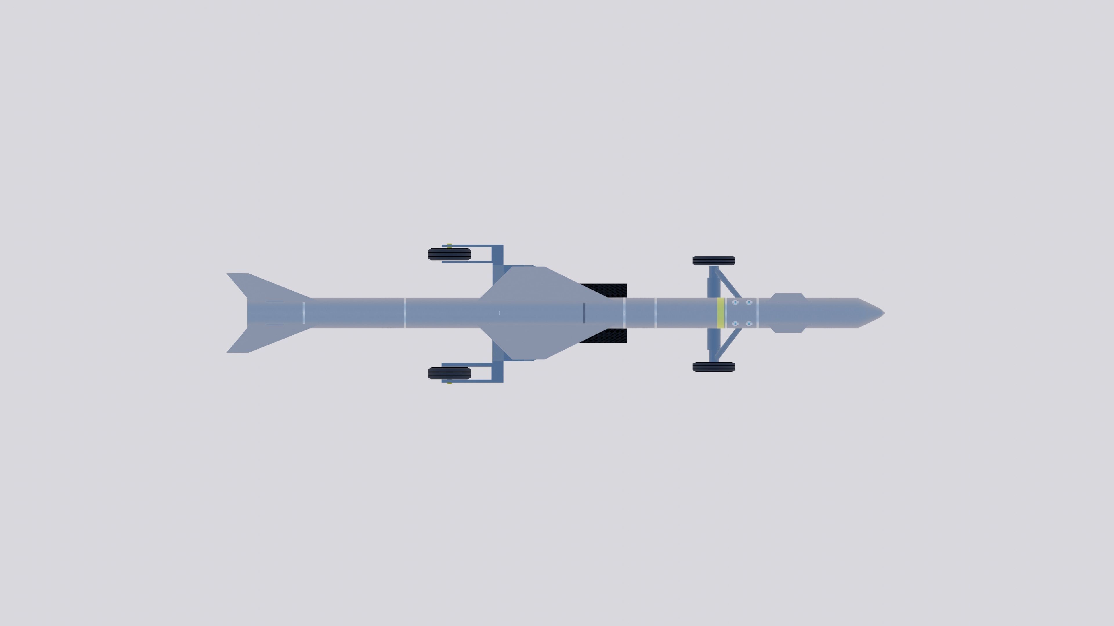 Mectron MAR-1 Low-poly 3D model_8