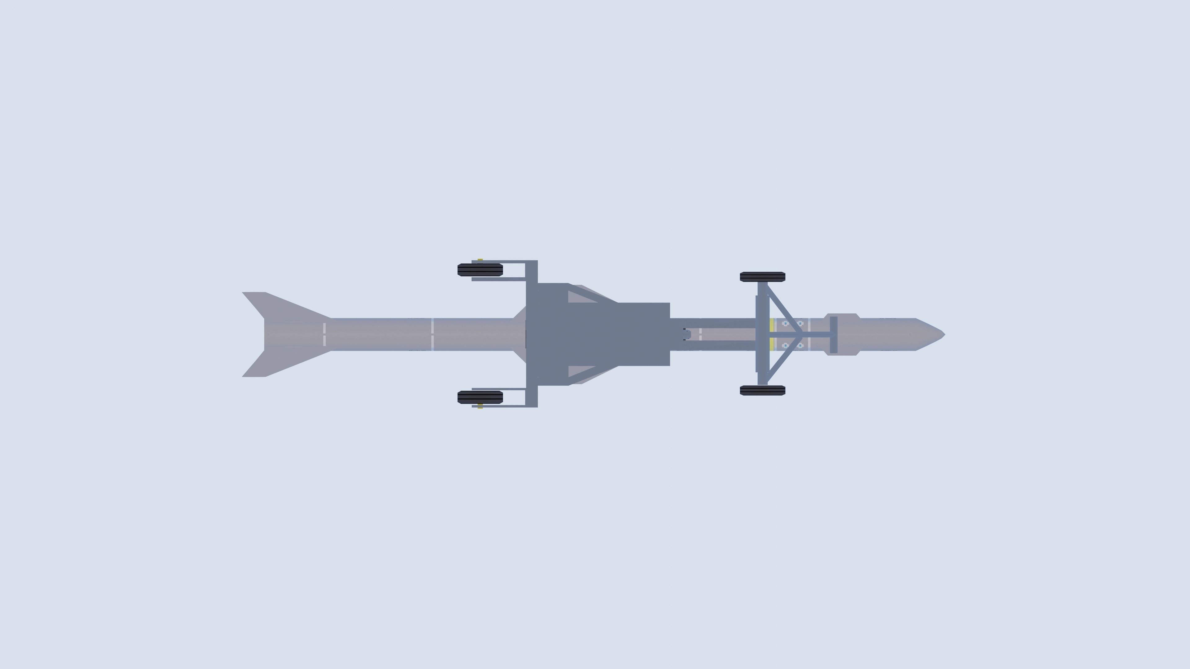 Mectron MAR-1 Low-poly 3D model_9