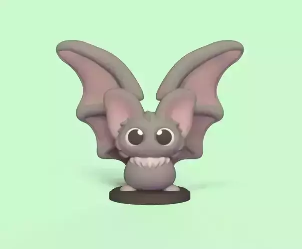 Bat Big Eyes 3D print model