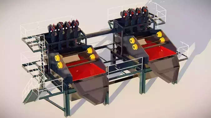 Dewatering Screen 3D model