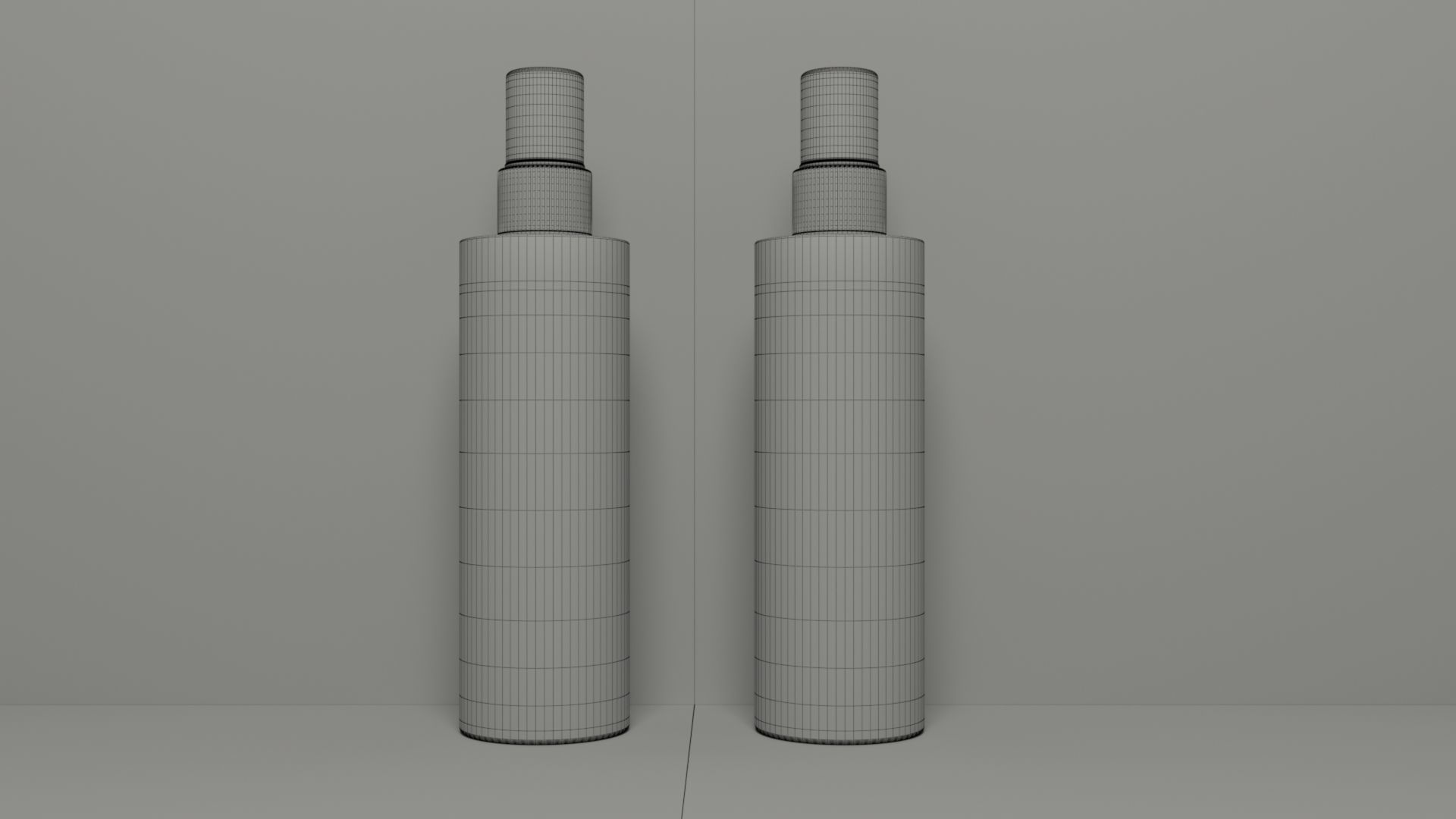 Spray Bottle Low-poly 3D model_5