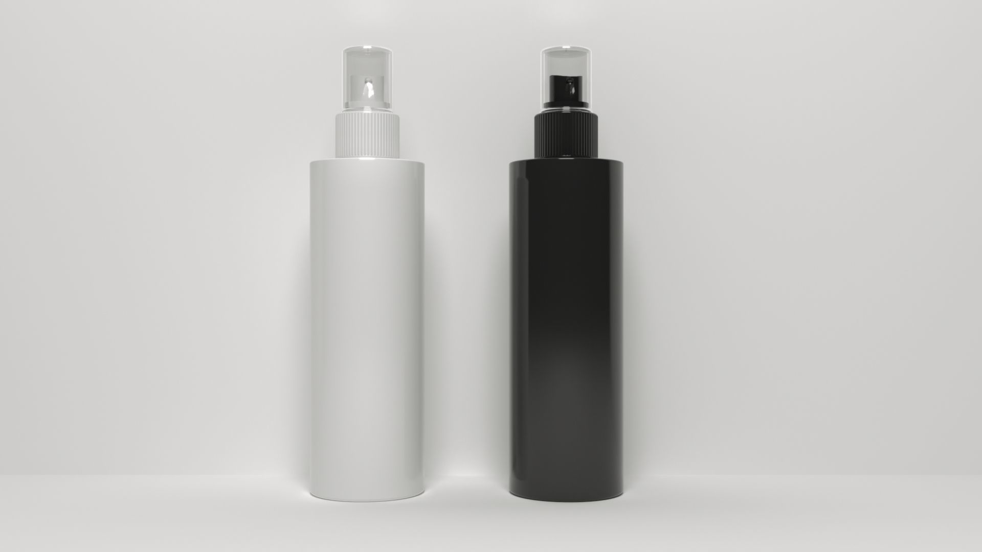 Spray Bottle Low-poly 3D model_1