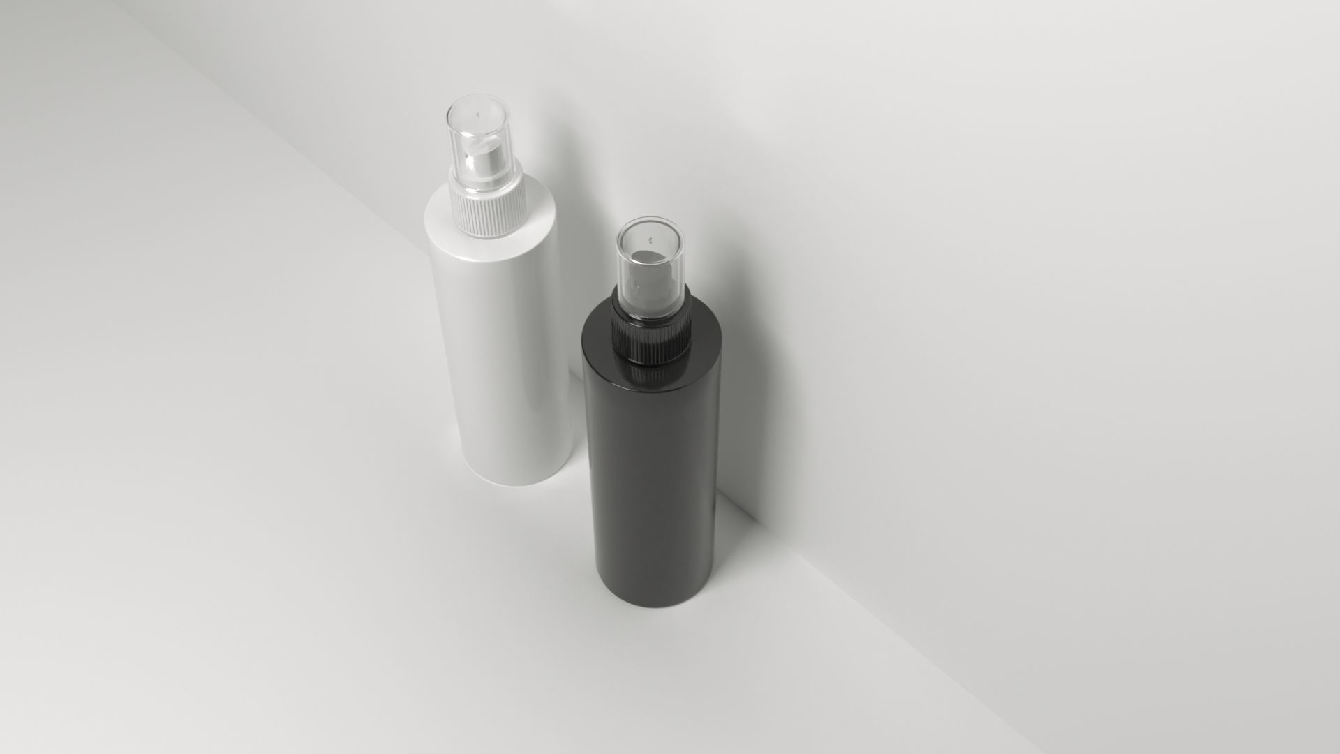 Spray Bottle Low-poly 3D model_3