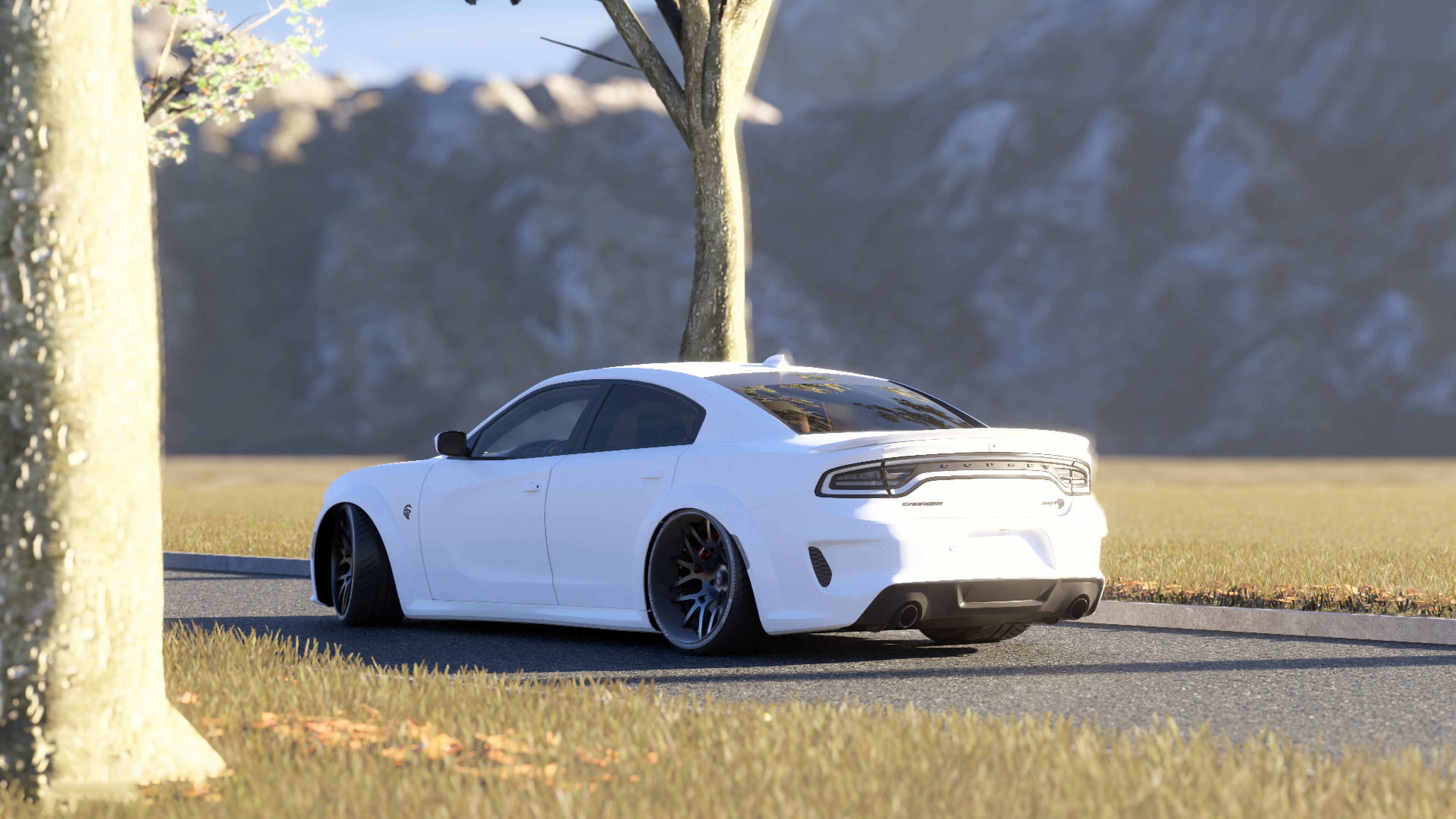 Dodge Charger SRT Hellcat 3D model_3