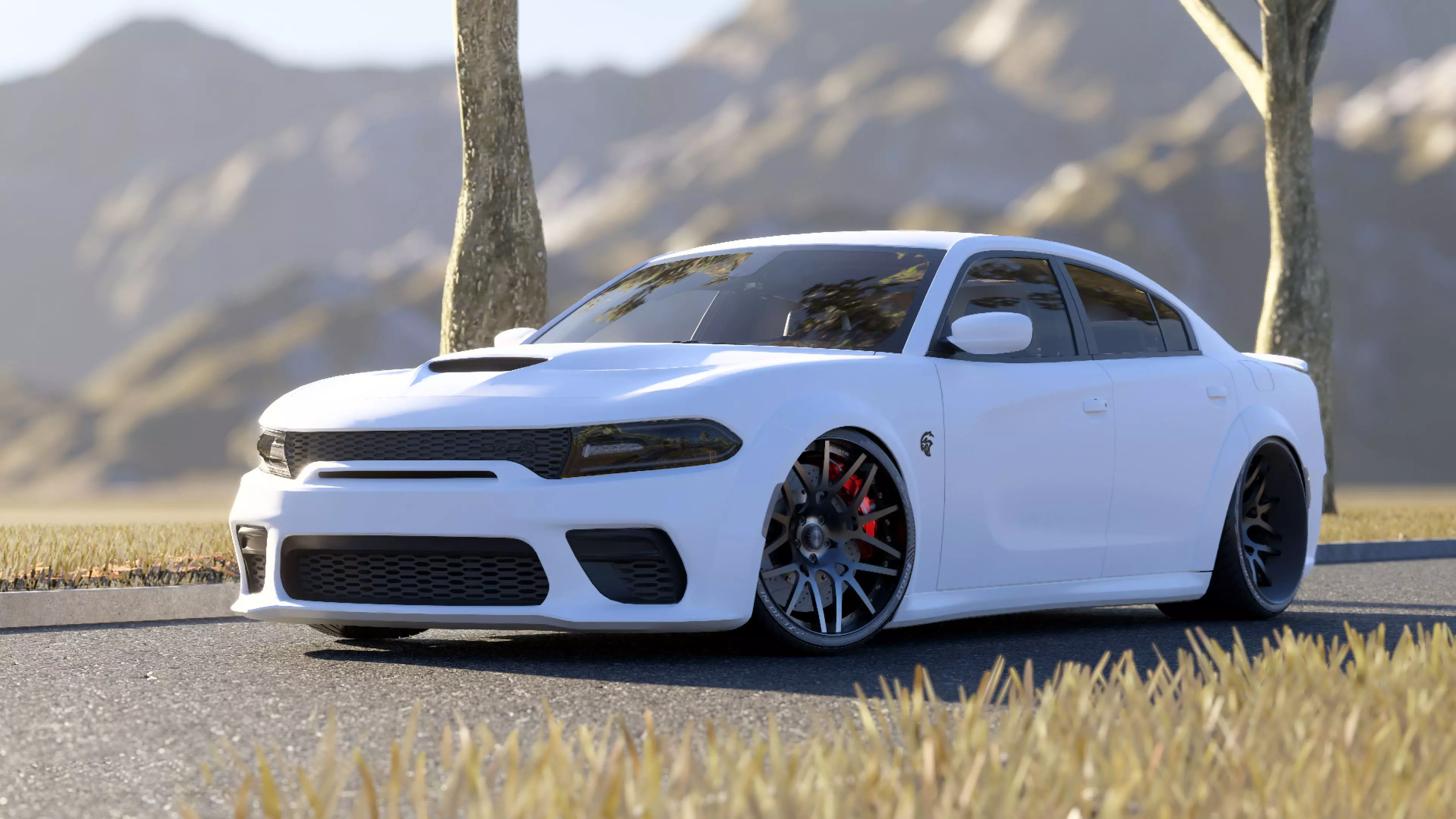 Dodge Charger SRT Hellcat 3D model_0