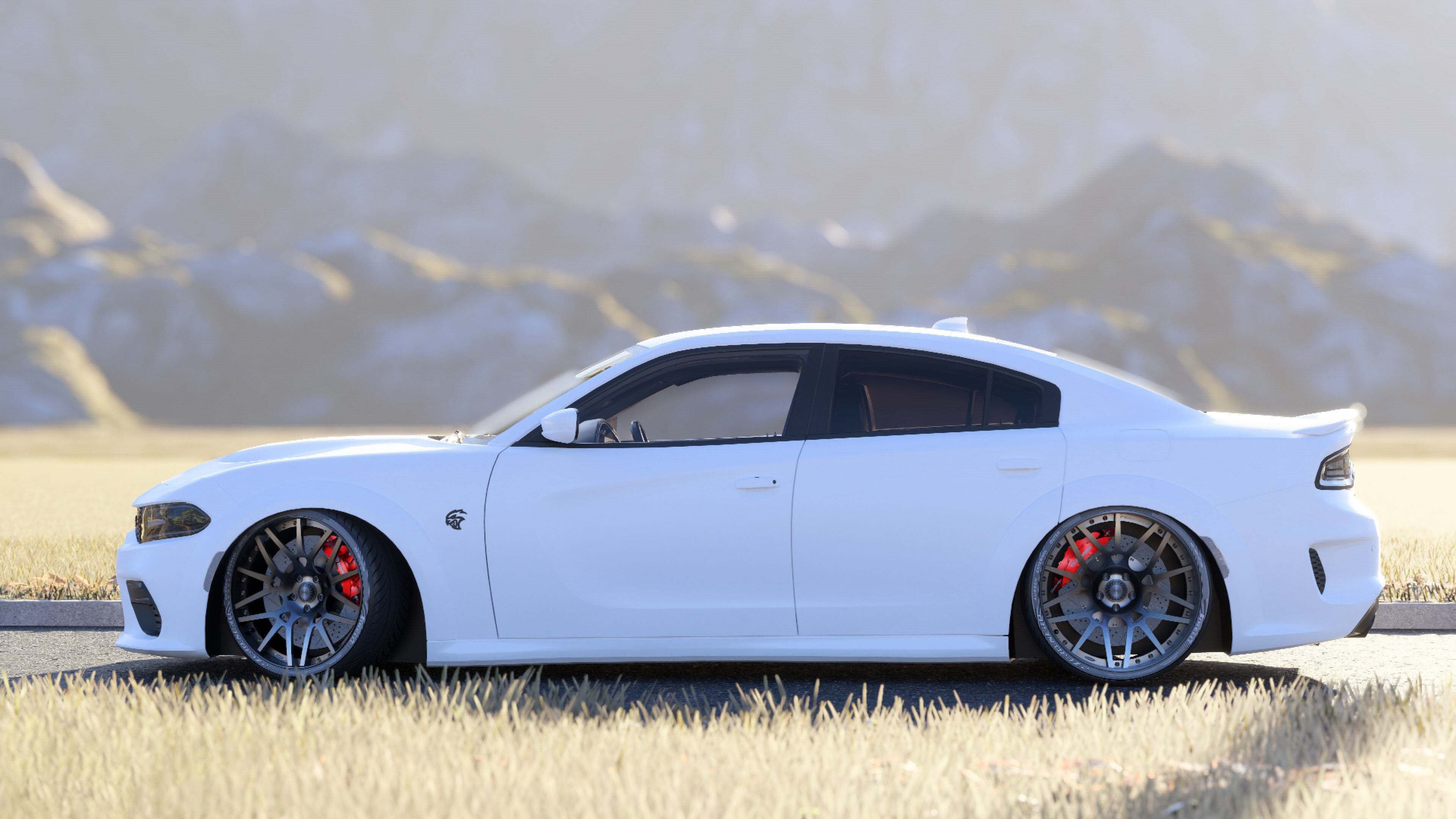 Dodge Charger SRT Hellcat 3D model_2