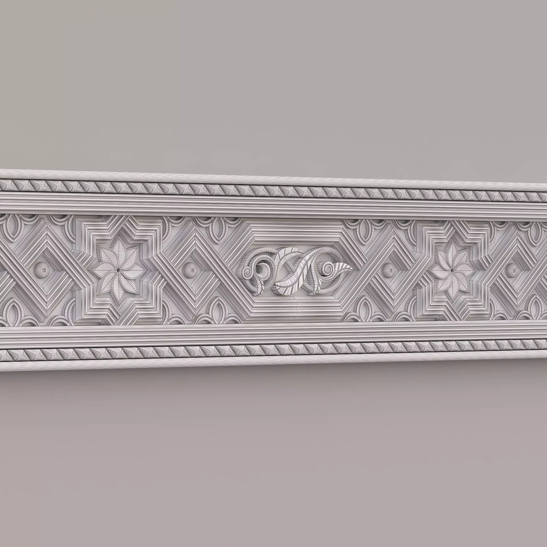 Classic Pattern 003 3D model_9