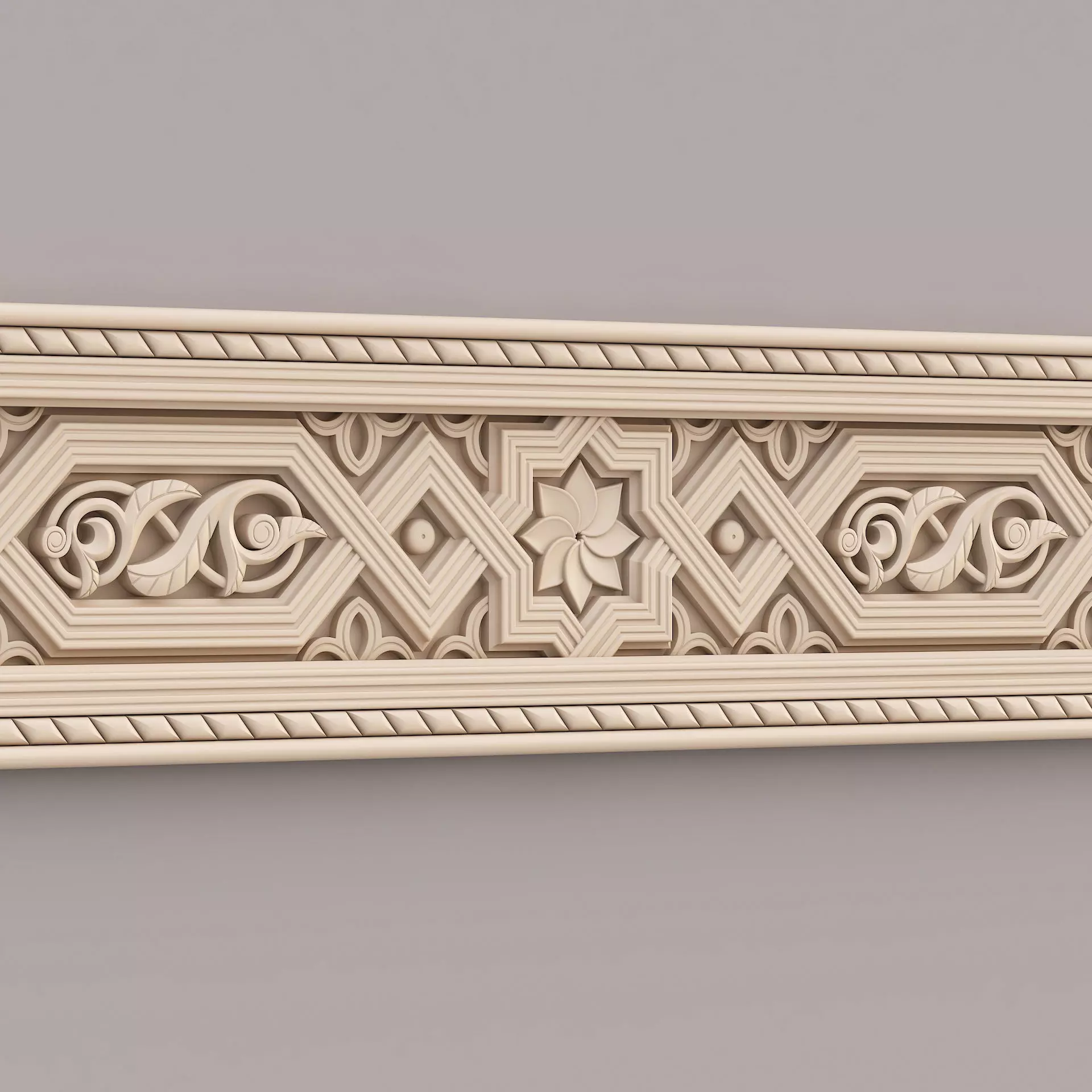 Classic Pattern 003 3D model_4