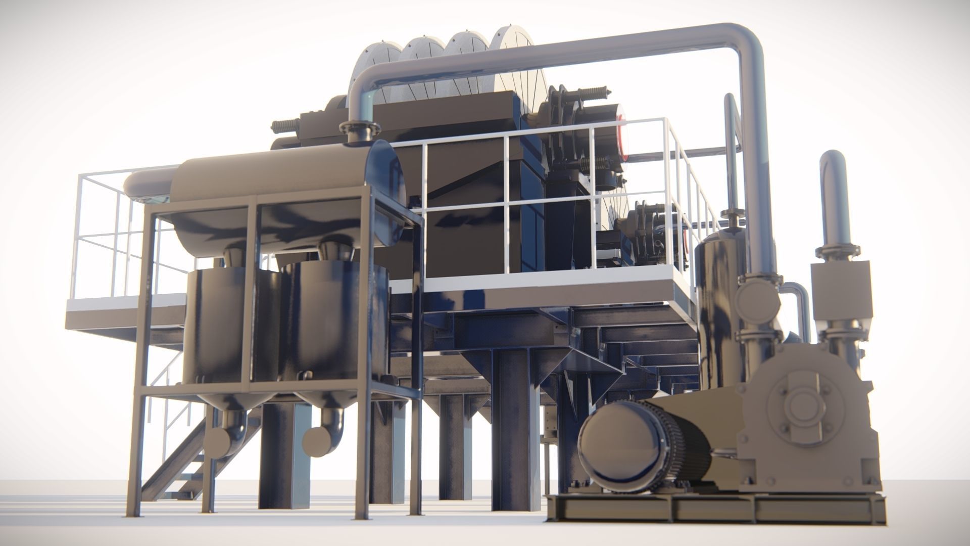 vacuum disc filter 3D model_3