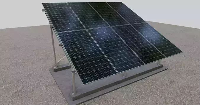 Solar Panel Steel Construction Type 4