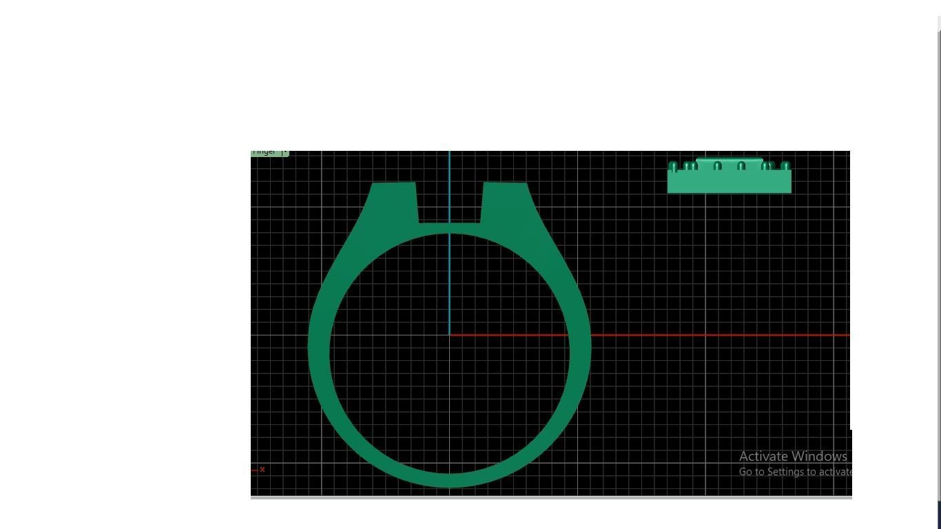 Men ring 3D print model_2