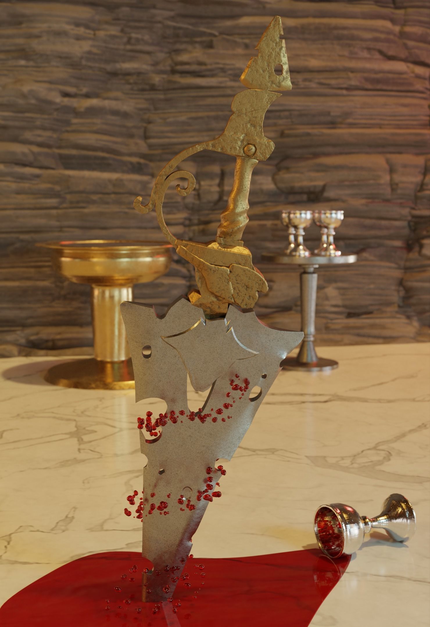 God Killer 3D model_6