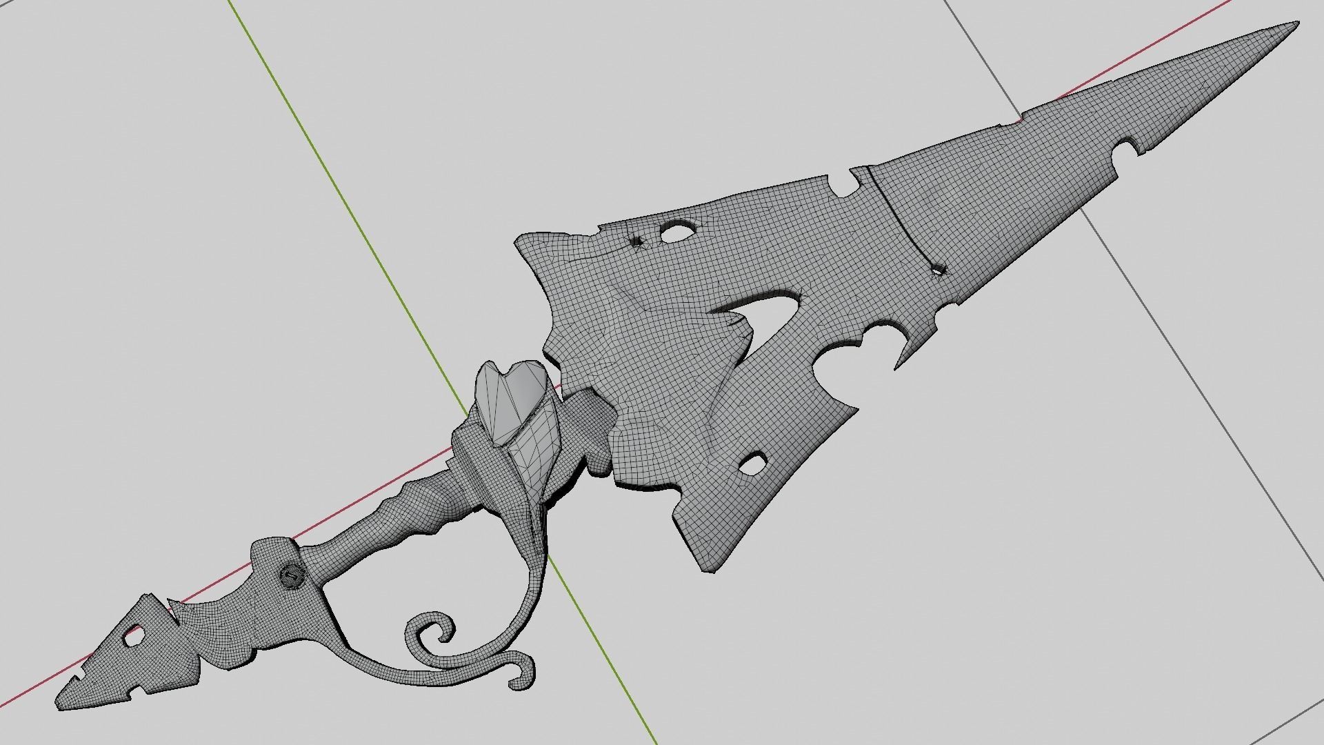 God Killer 3D model_4