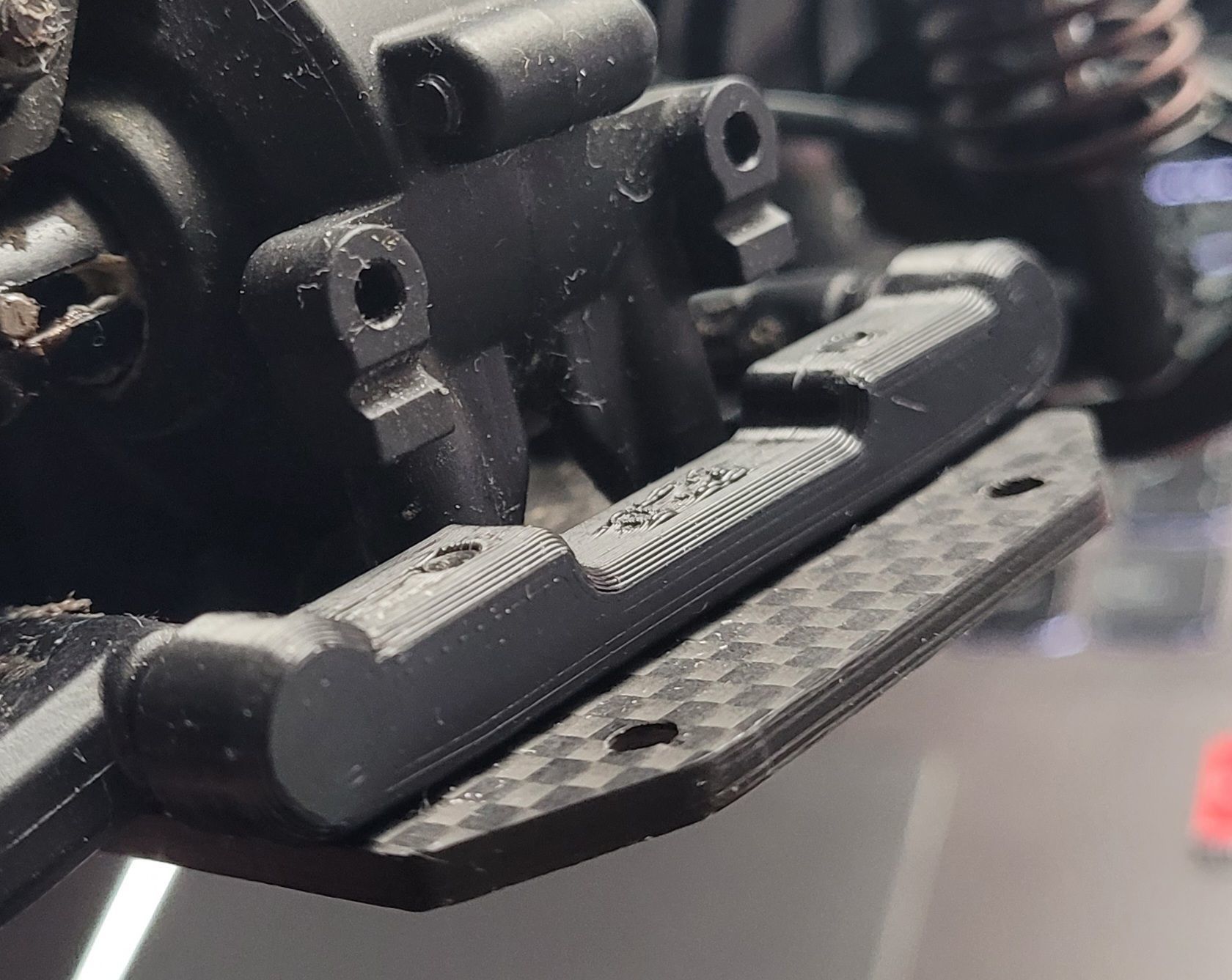 Rear Suspension Yokomo YD2S mount Free 3D print model_1