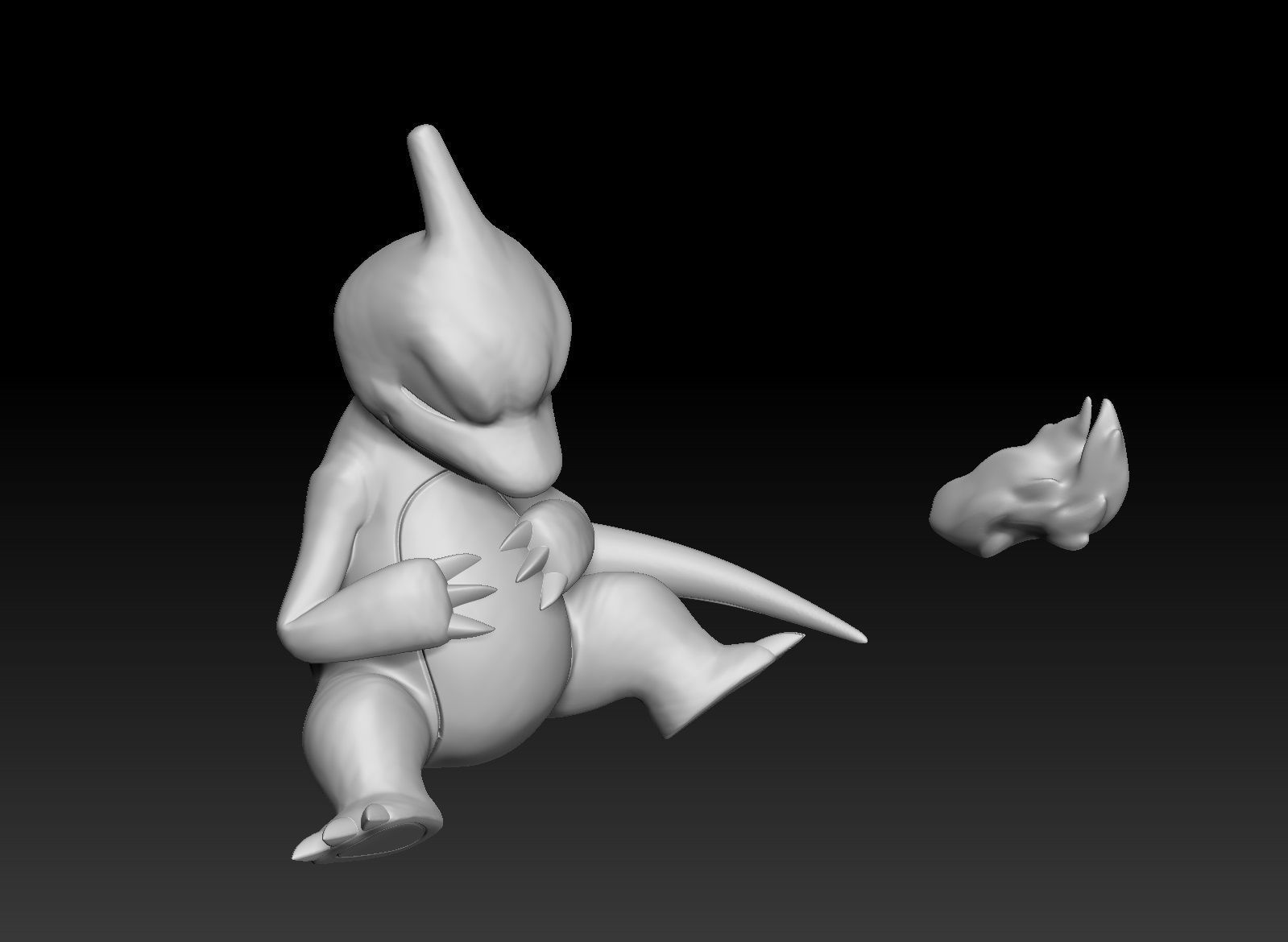 Pokemon Charmander Charmeleon Charizard 3D print model_5