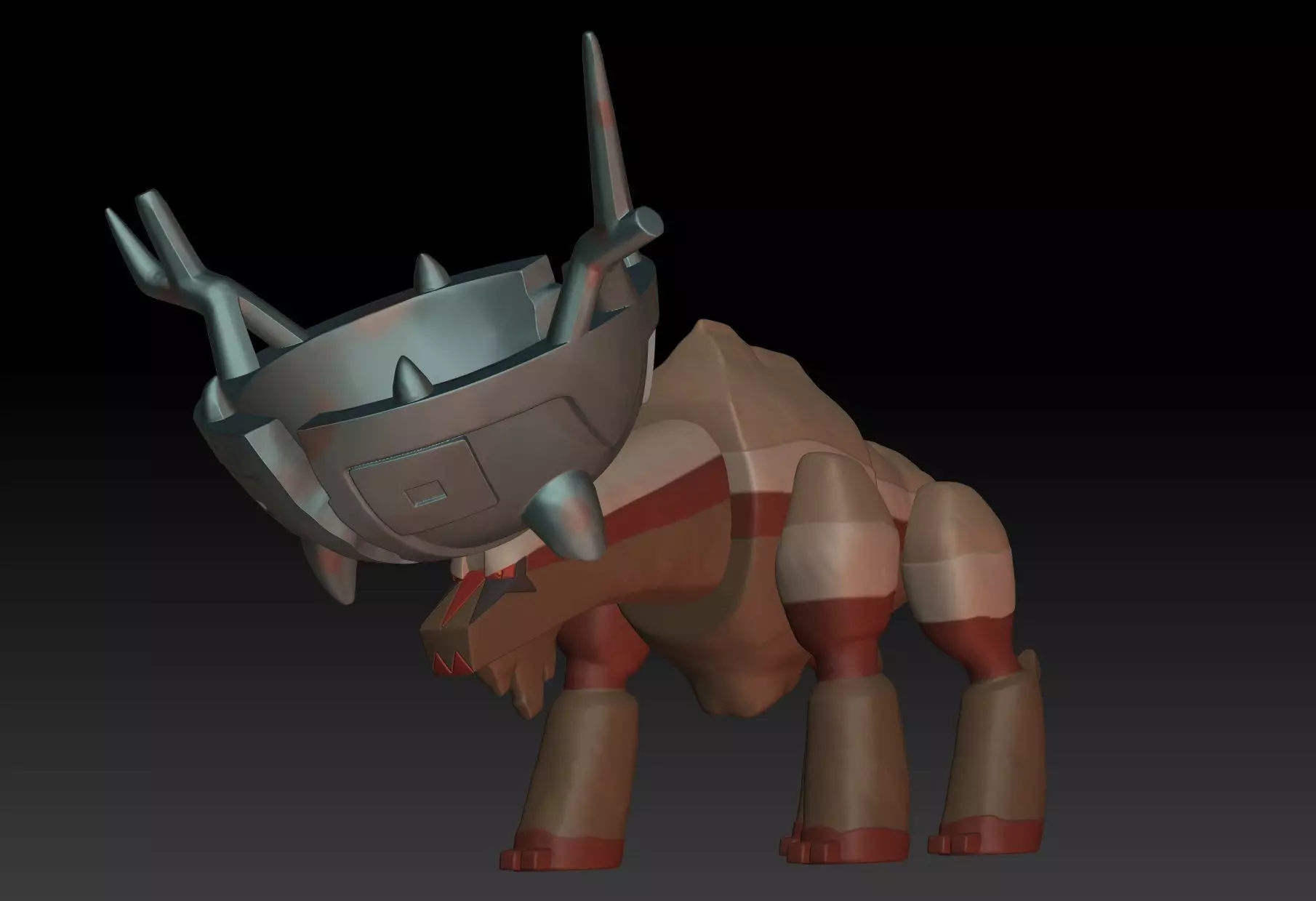 Pokemon Ting-Lu 3D print model_0