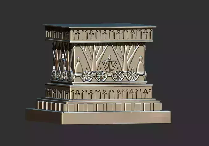 Egyptian Pharaoh Bust Base