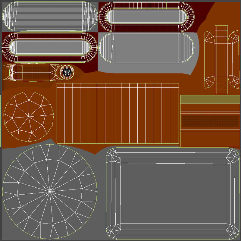 Kenworth W900 wrecker truck Low-poly 3D model_63