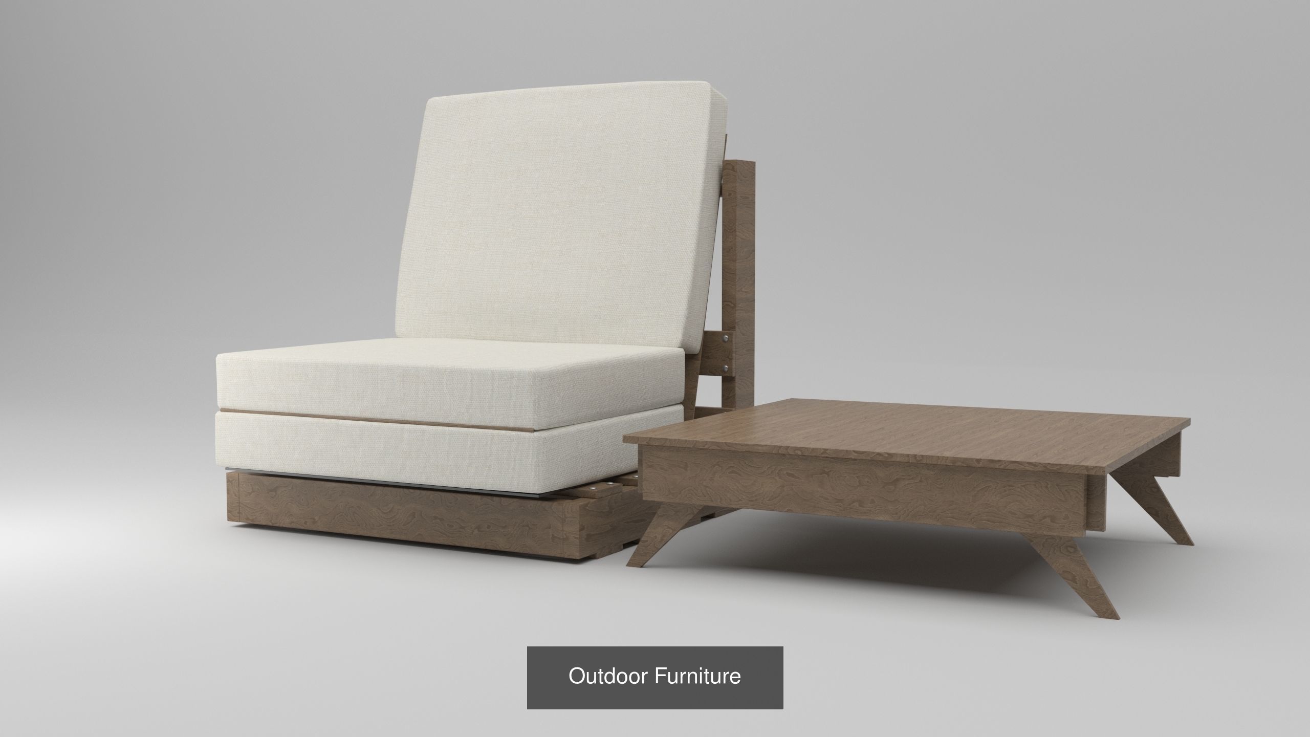 Outdoor Furniture 3D Model Collection_5
