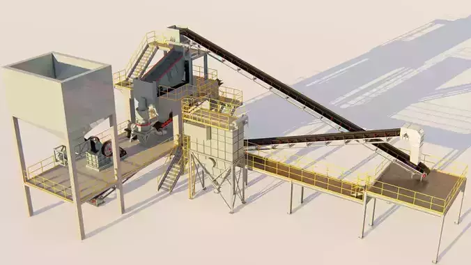 gold mining crushing section