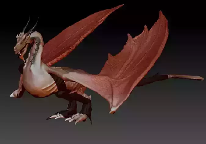 Dragon house 3D model