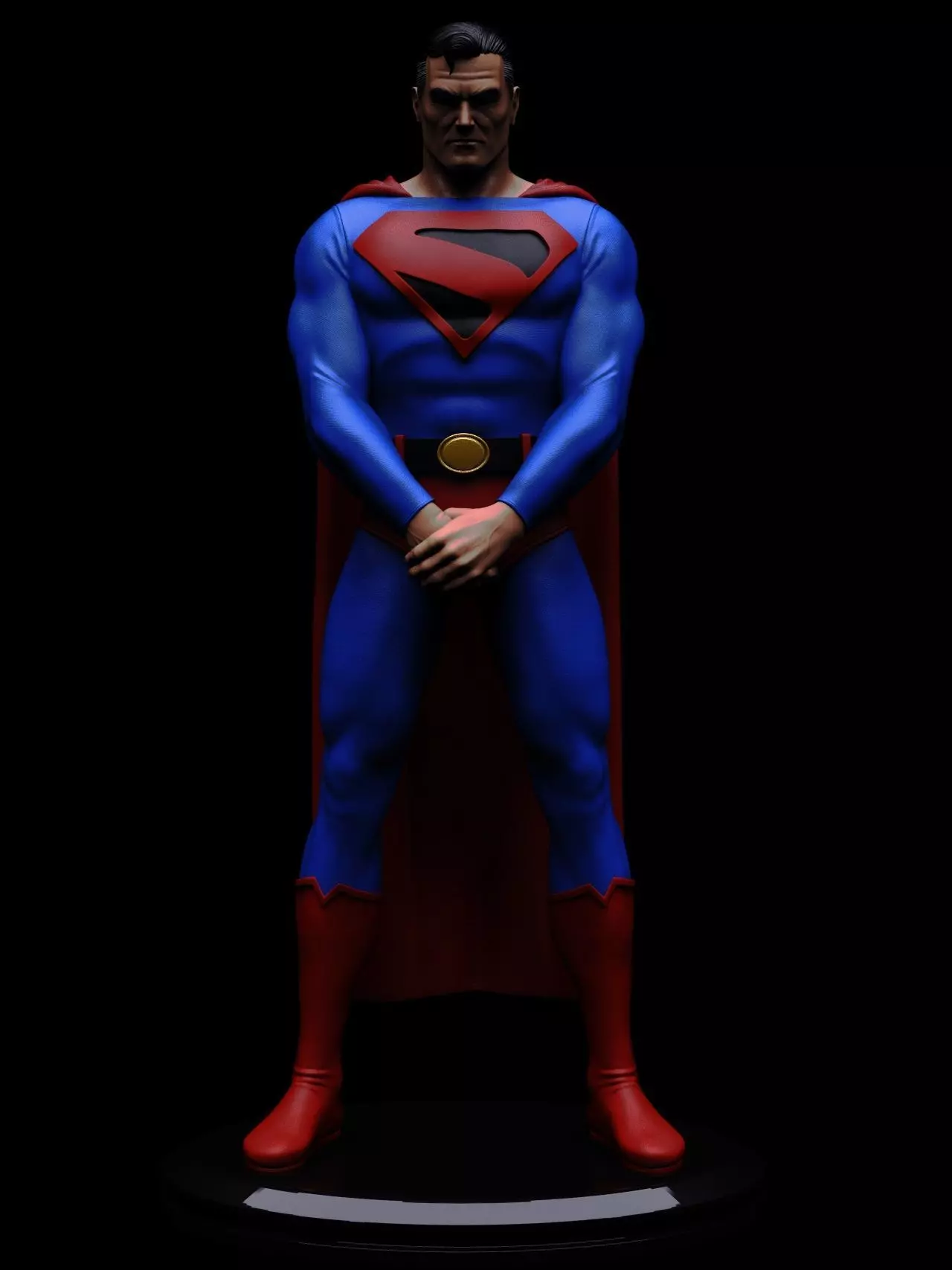 Kingdome Come Superman 3D print model_0