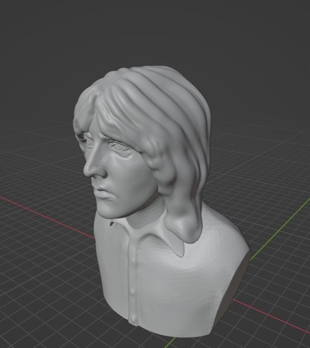Gram Parsons 3D print model_8