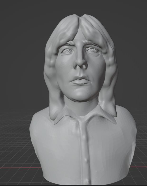 Gram Parsons 3D print model_11